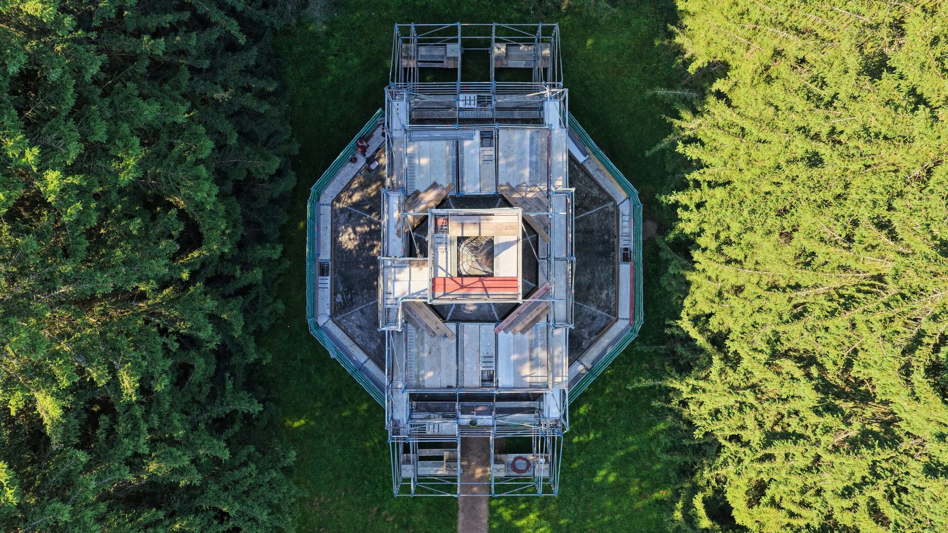 Panorama-Drohnenaufnahme Region Baden