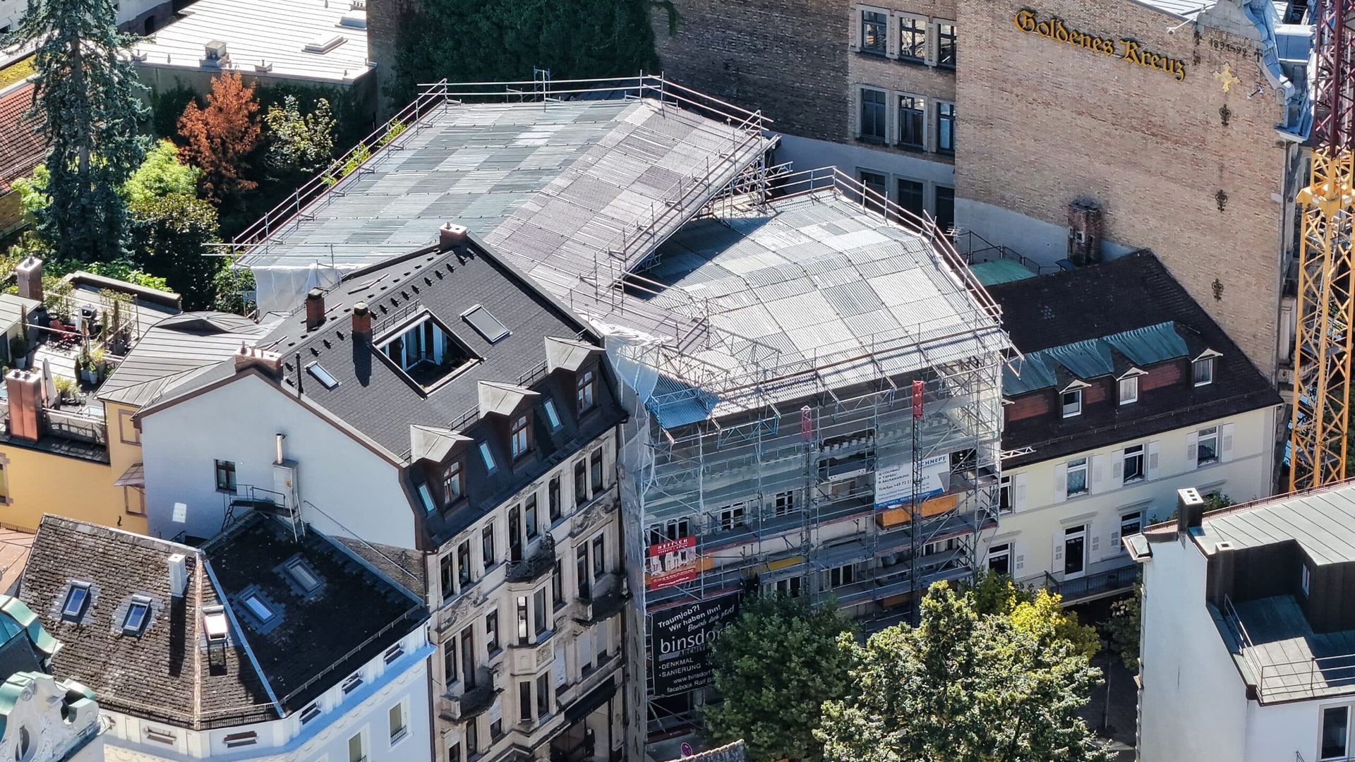 Luftbild Gewerbeimmobilie